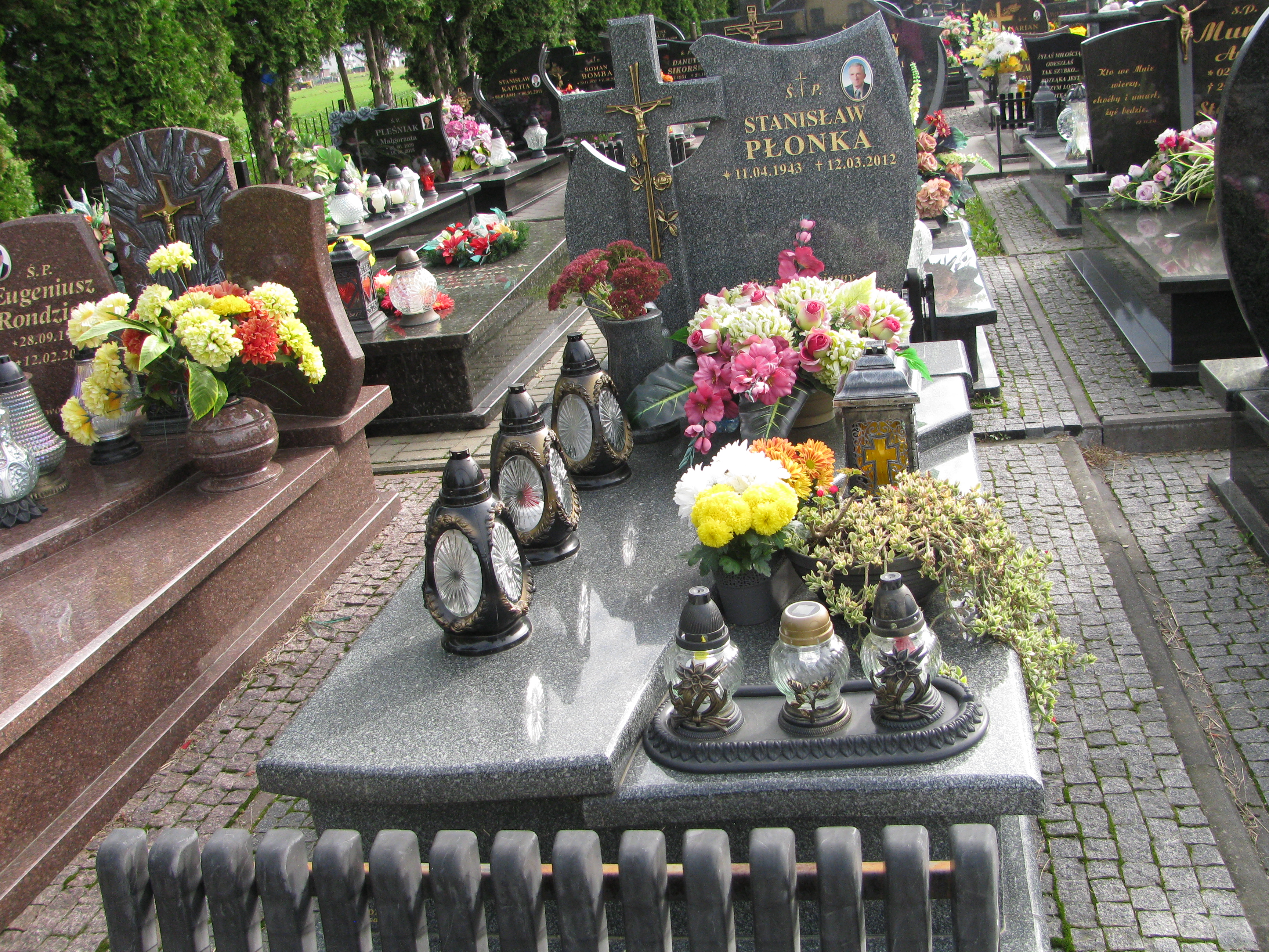 Grób Stanisław Płonka