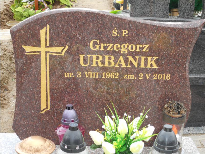 Grób GRZEGORZ URBANIK