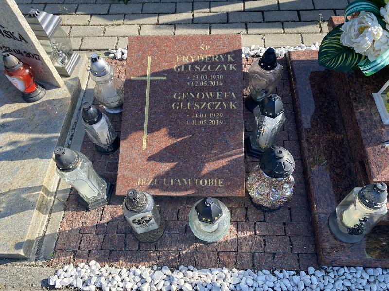 Grób FRYDERYK GŁUSZCZYK