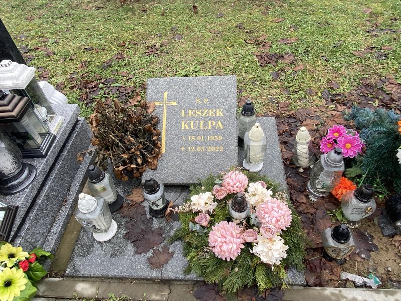 Grób LESZEK KULPA