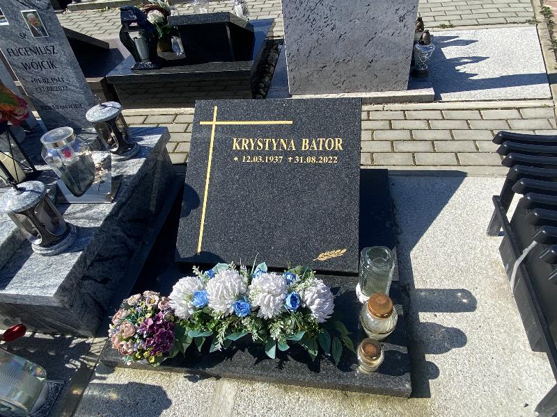 Grób KRYSTYNA BATOR