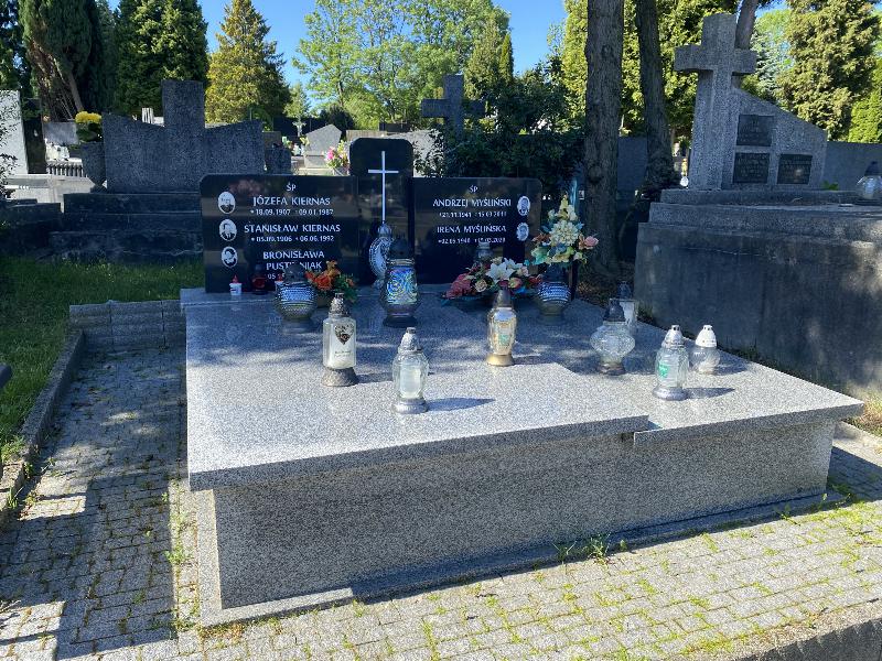 Grób IRENA MYŚLIŃSKA