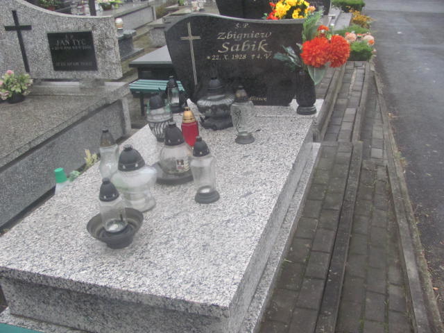Grób JANINA SABIK